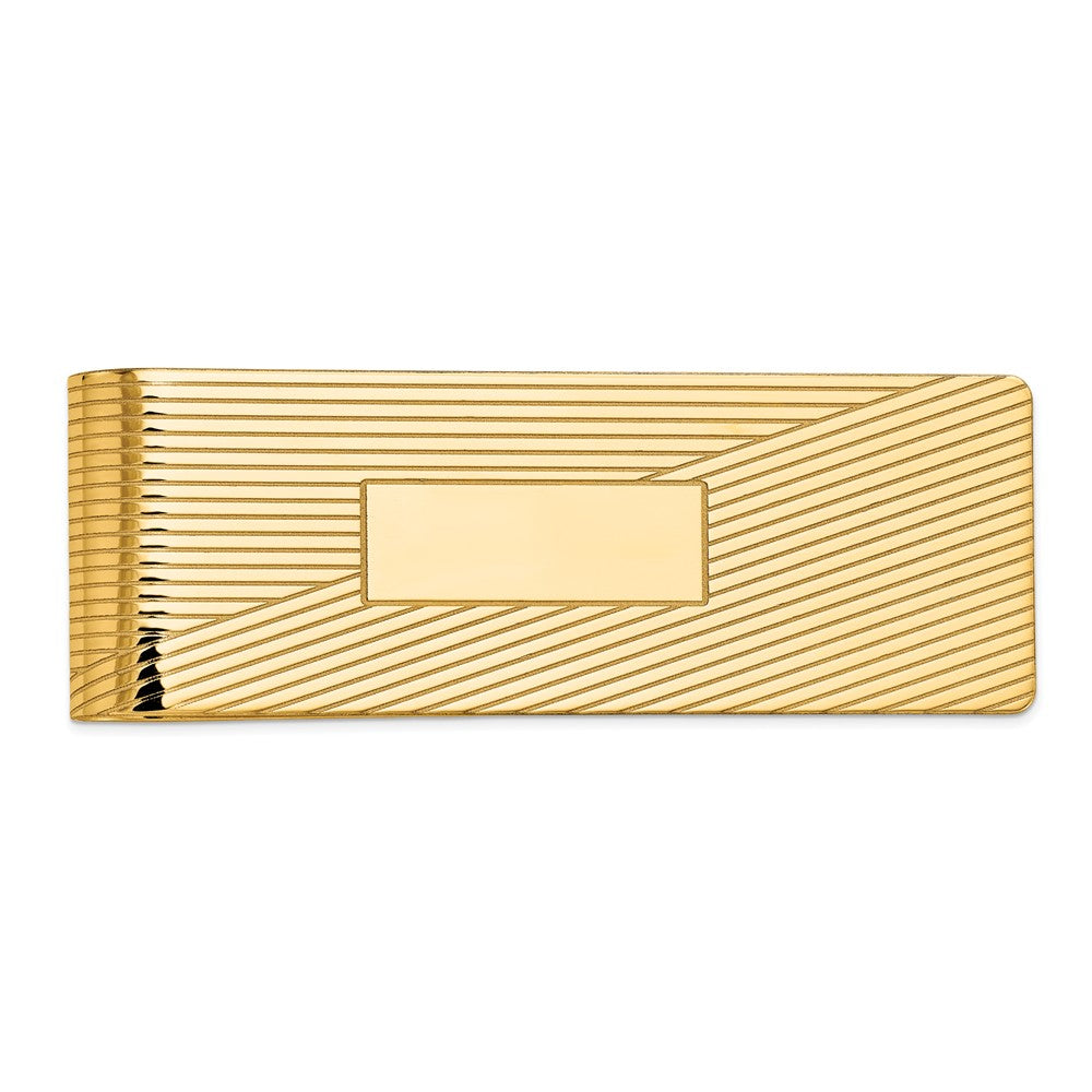 Occasion Gallery, Men's Accessories, 14k Yellow Gold Money Clip