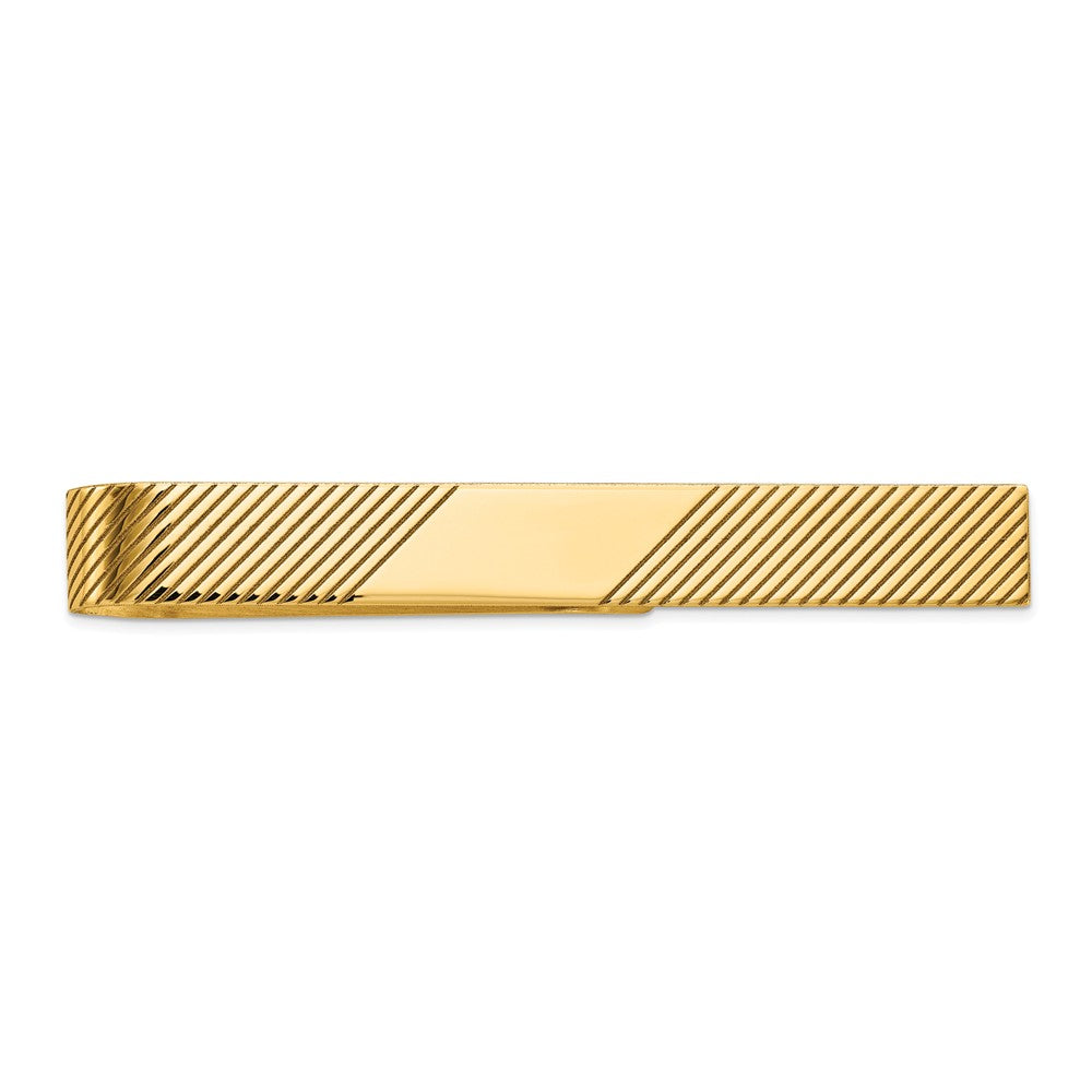 Occasion Gallery, Men's Accessories, 14k Yellow Gold Tie Bar