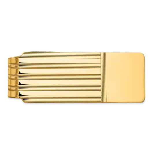 Occasion Gallery, Men's Accessories, 14k Yellow Gold Money Clip
