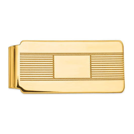 Occasion Gallery, Men's Accessories, 14k Yellow Gold Money Clip