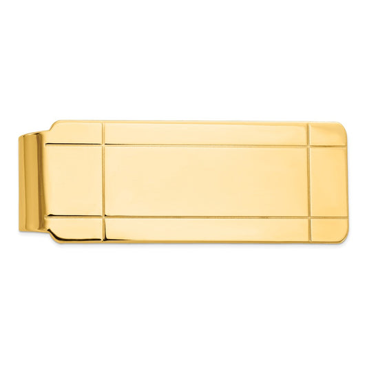 Occasion Gallery, Men's Accessories, 14k Yellow Gold Money Clip