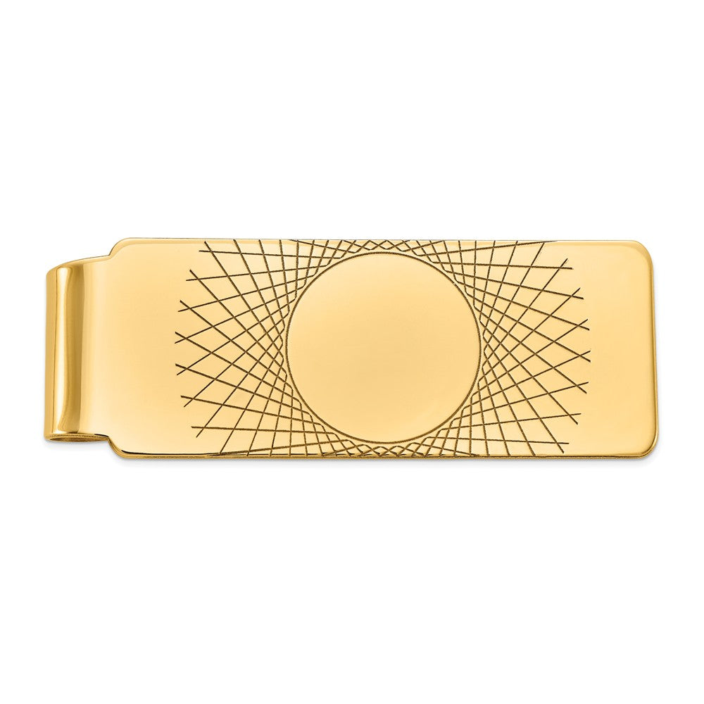 Occasion Gallery, Men's Accessories, 14k Yellow Gold Money Clip
