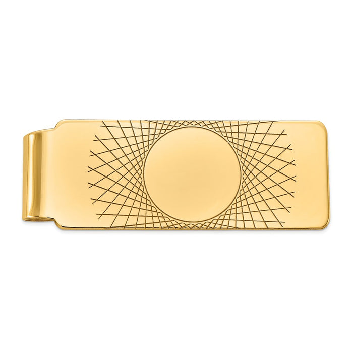 Occasion Gallery, Men's Accessories, 14k Yellow Gold Money Clip