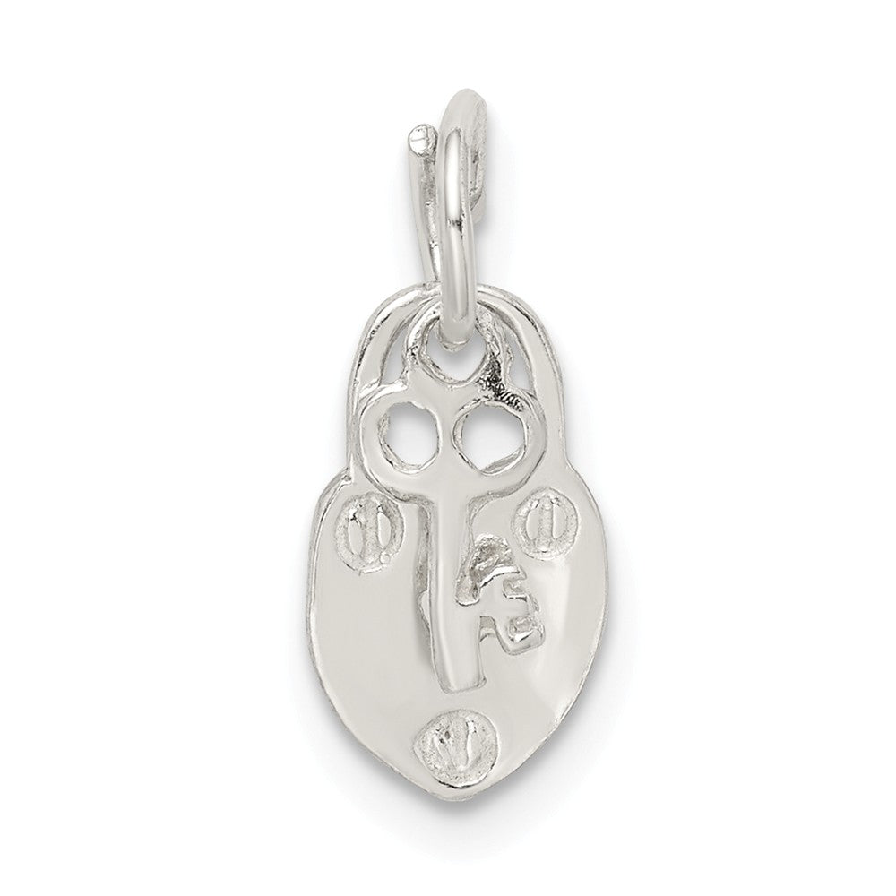 Million Charms 925 Sterling Silver Lock & Key Charm