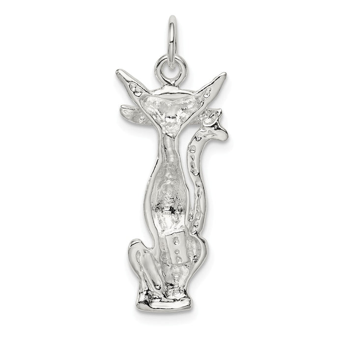 Million Charms 925 Sterling Silver Cat Charm