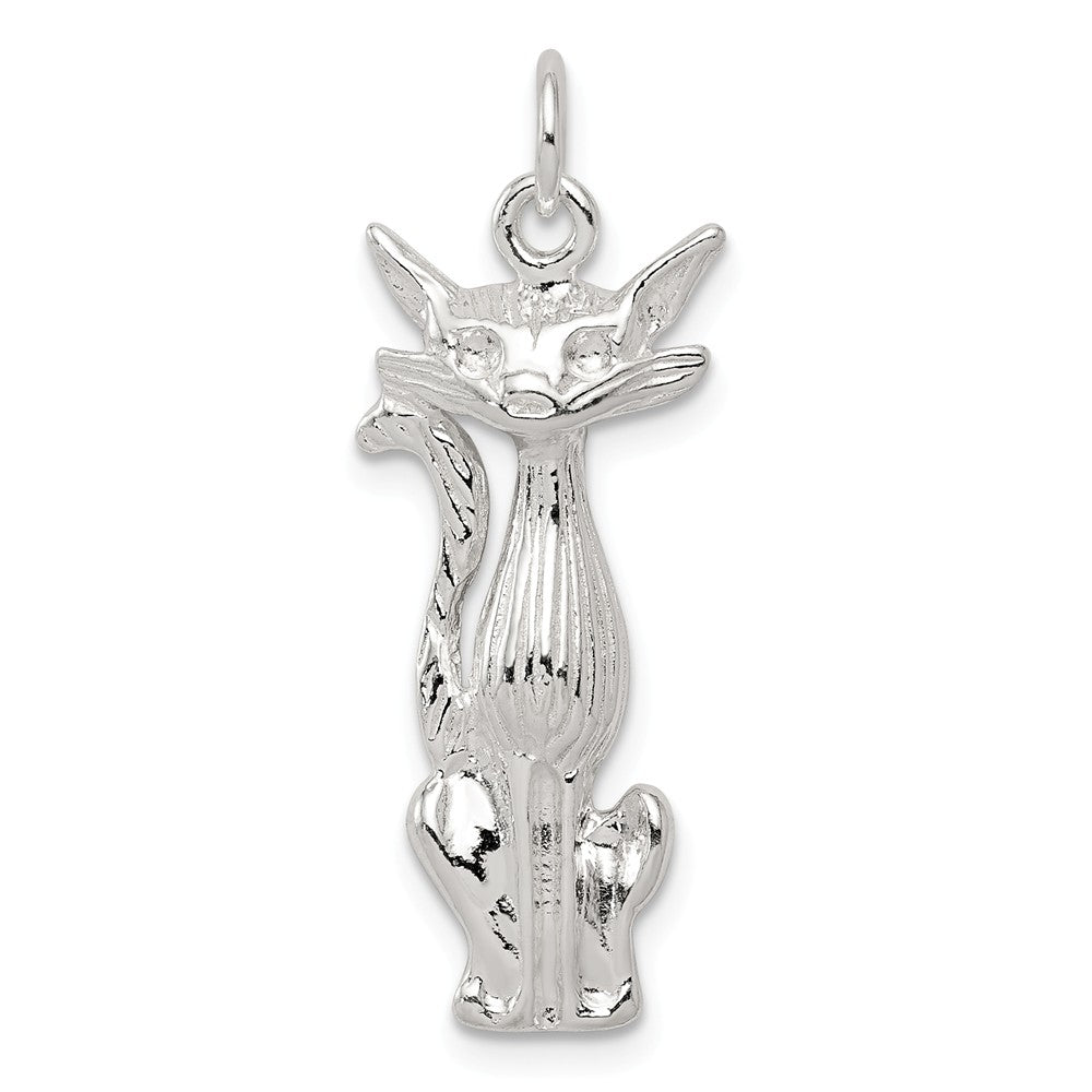 Million Charms 925 Sterling Silver Cat Charm