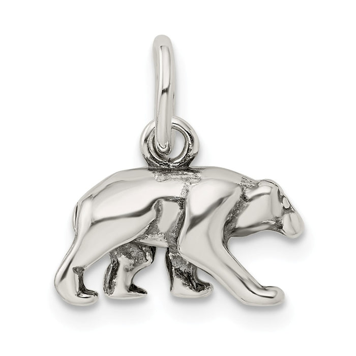 Million Charms 925 Sterling Silver Bear Charm