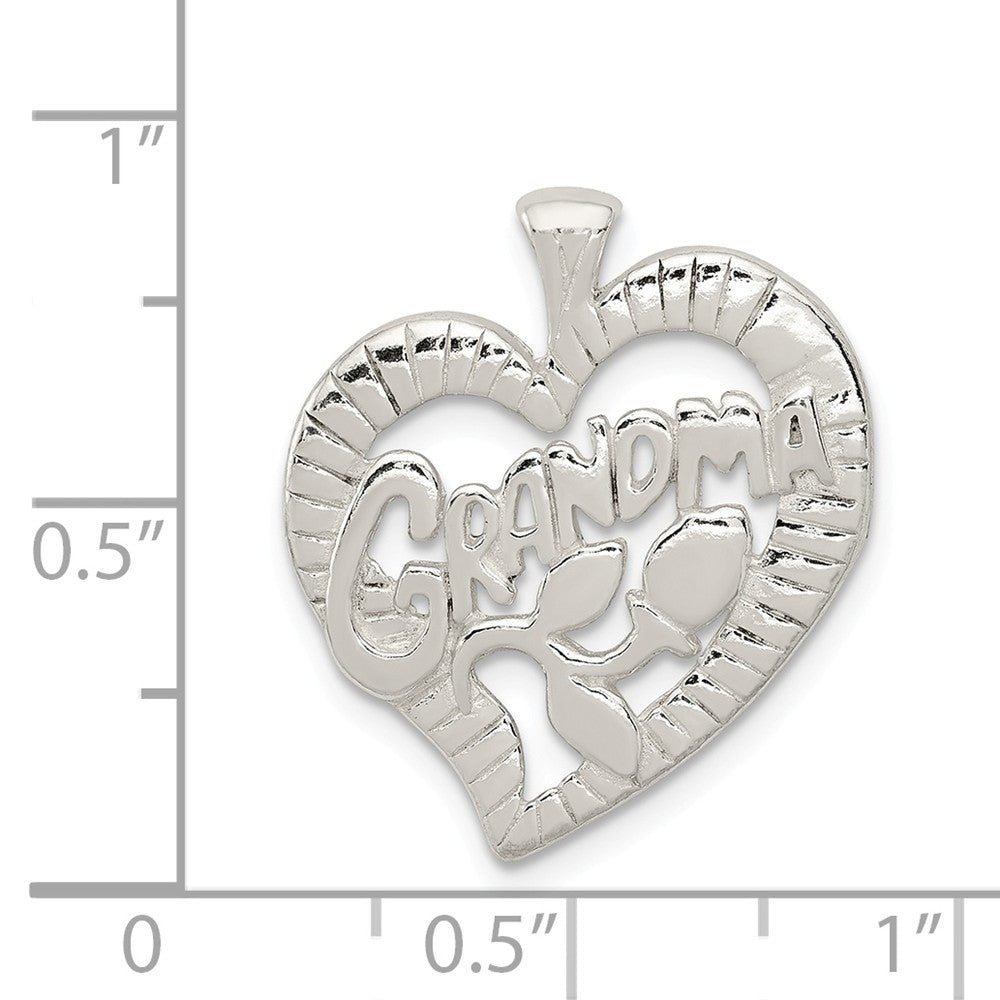 Million Charms 925 Sterling Silver Grandma Charm
