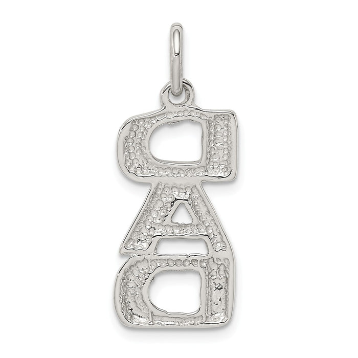 Million Charms 925 Sterling Silver Dad Charm