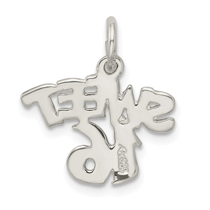 Million Charms 925 Sterling Silver Sweet 16 Birthday Charm