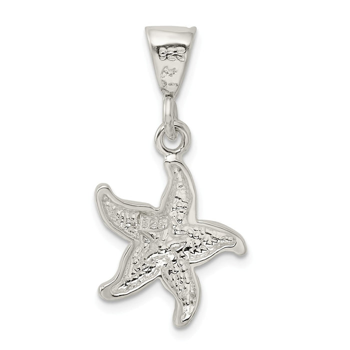 Million Charms 925 Sterling Silver Nautical Starfish Charm