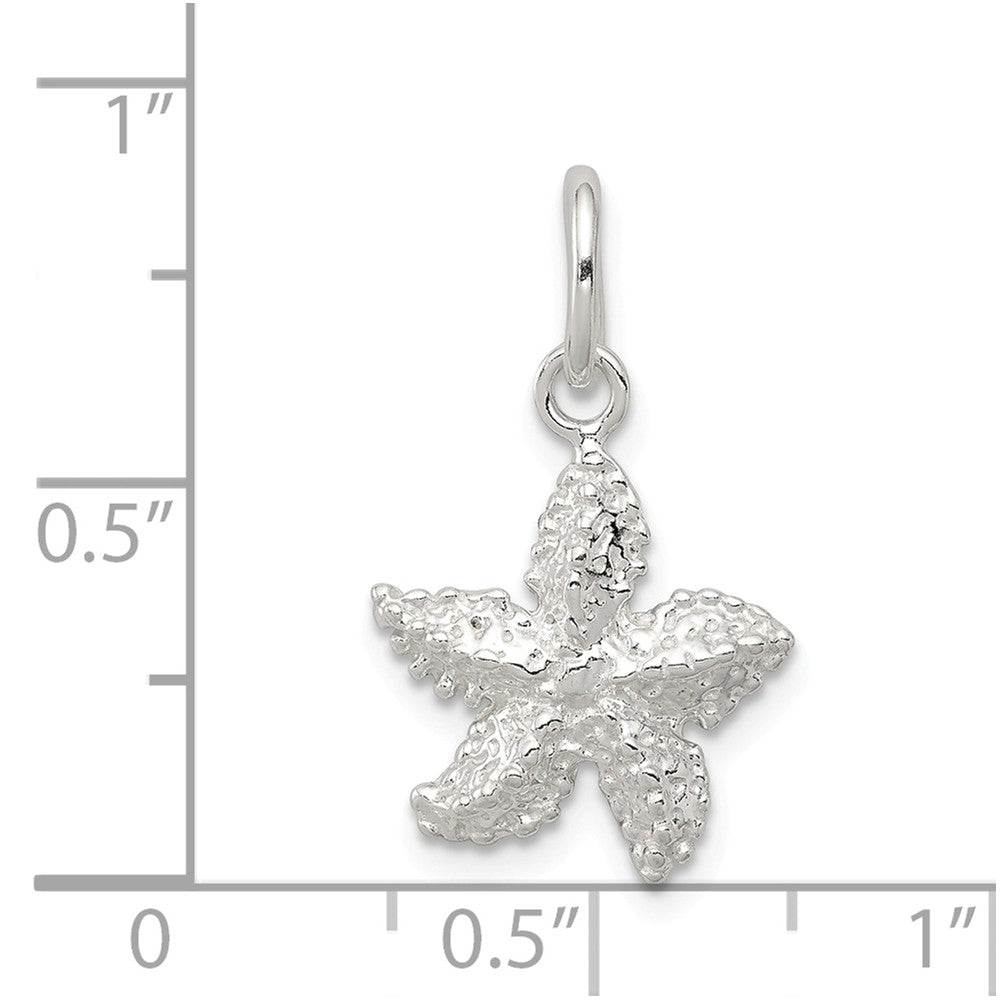 Million Charms 925 Sterling Silver Nautical Starfish Charm