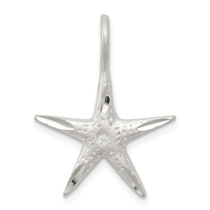 Million Charms 925 Sterling Silver Nautical Starfish Charm