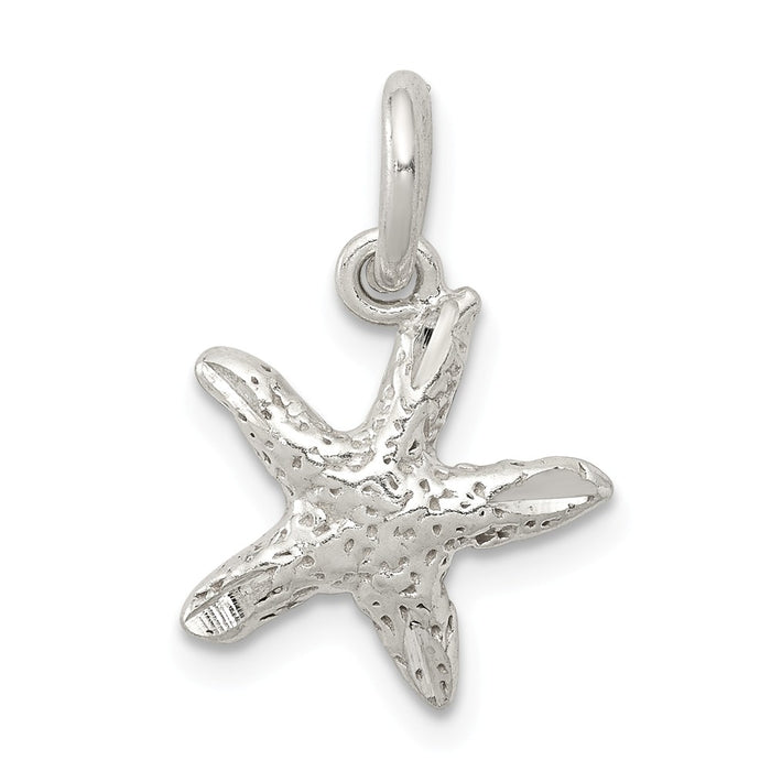Million Charms 925 Sterling Silver Nautical Starfish Charm