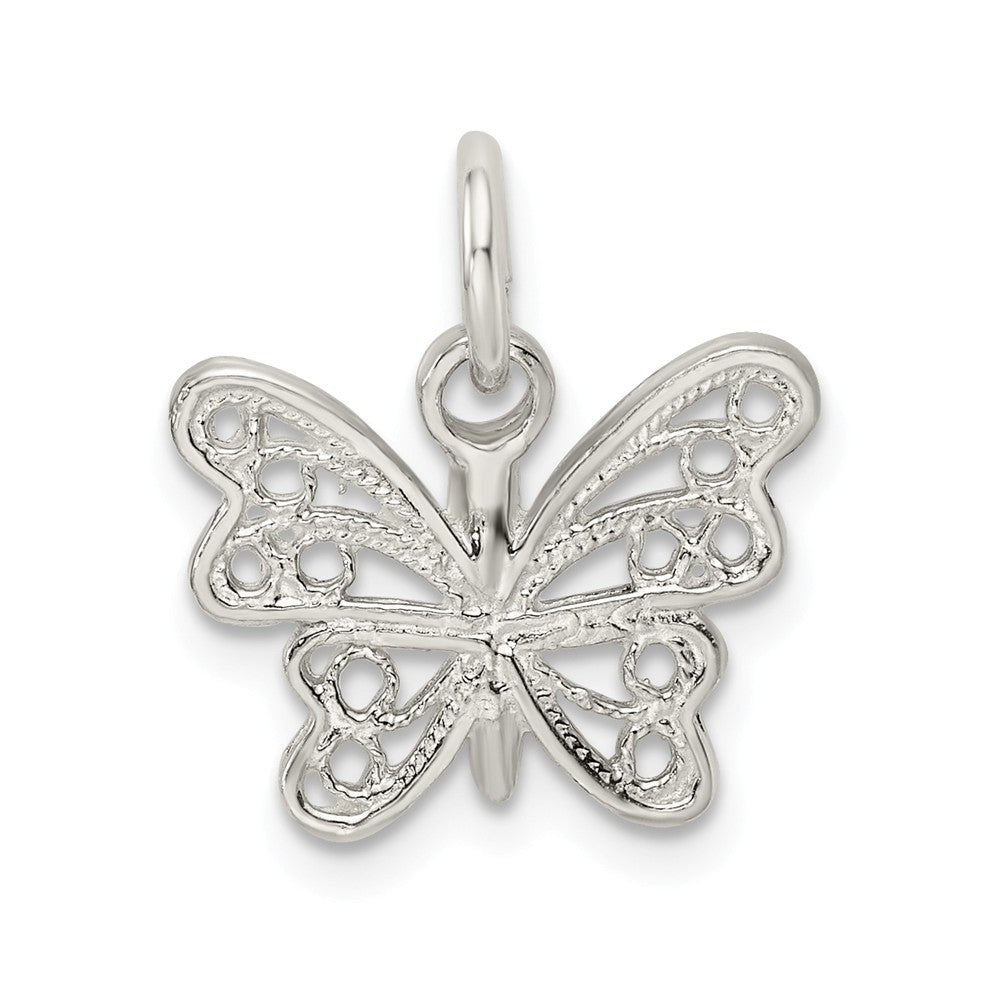 Million Charms 925 Sterling Silver Butterfly Charm