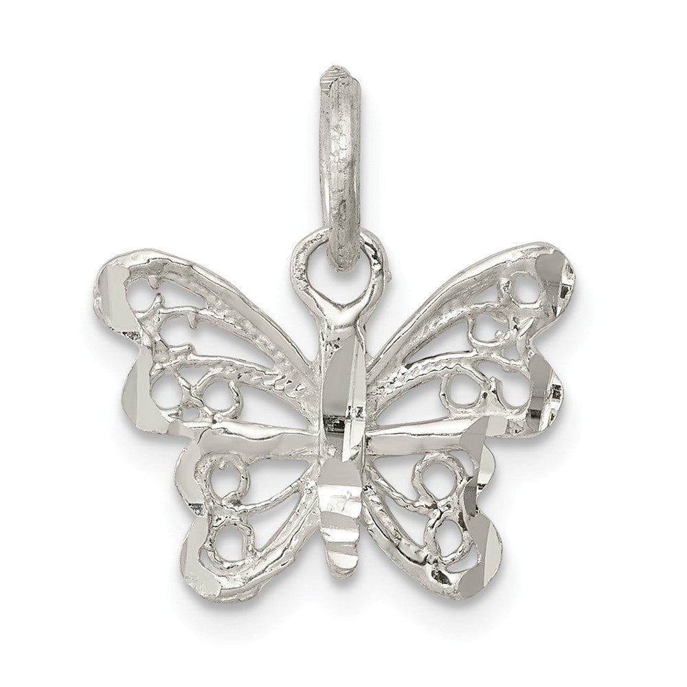 Million Charms 925 Sterling Silver Butterfly Charm