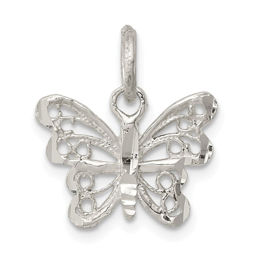 Million Charms 925 Sterling Silver Butterfly Charm
