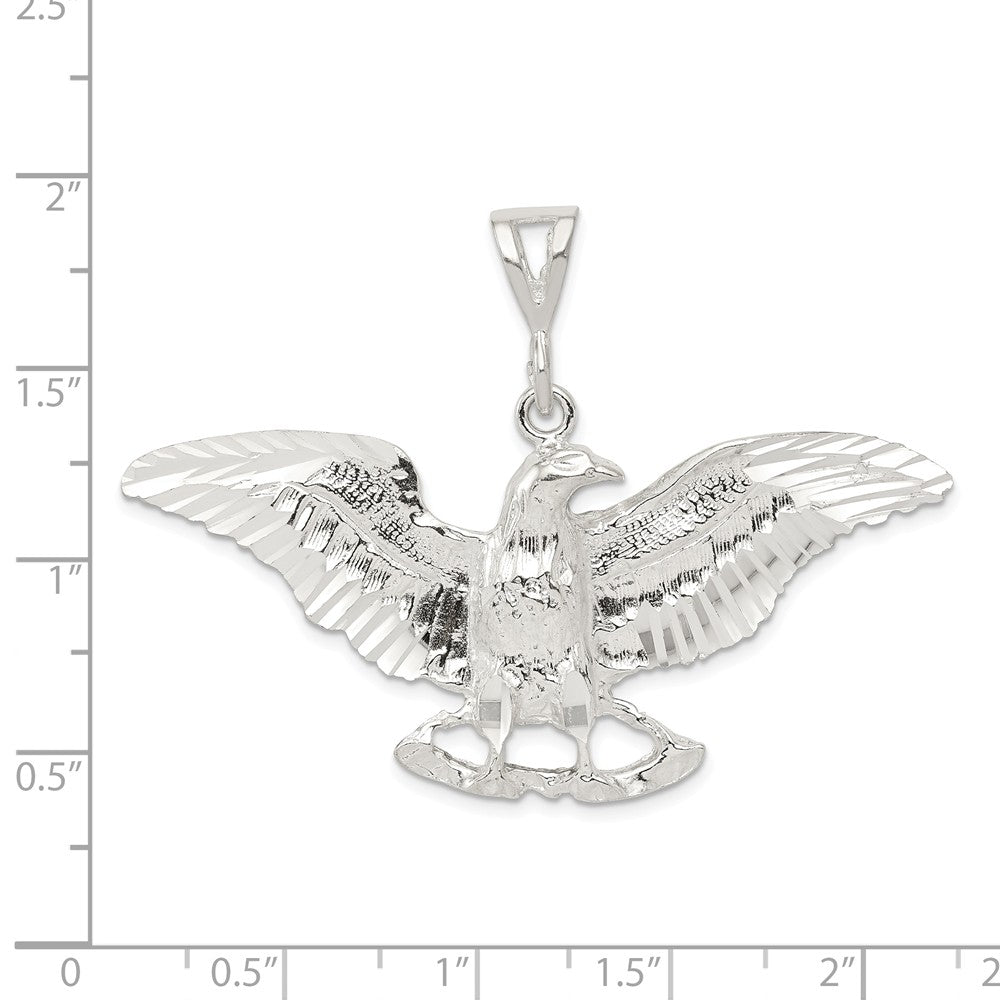 Million Charms 925 Sterling Silver Eagle Pendant