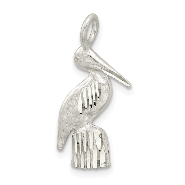 Million Charms 925 Sterling Silver Pelican Charm