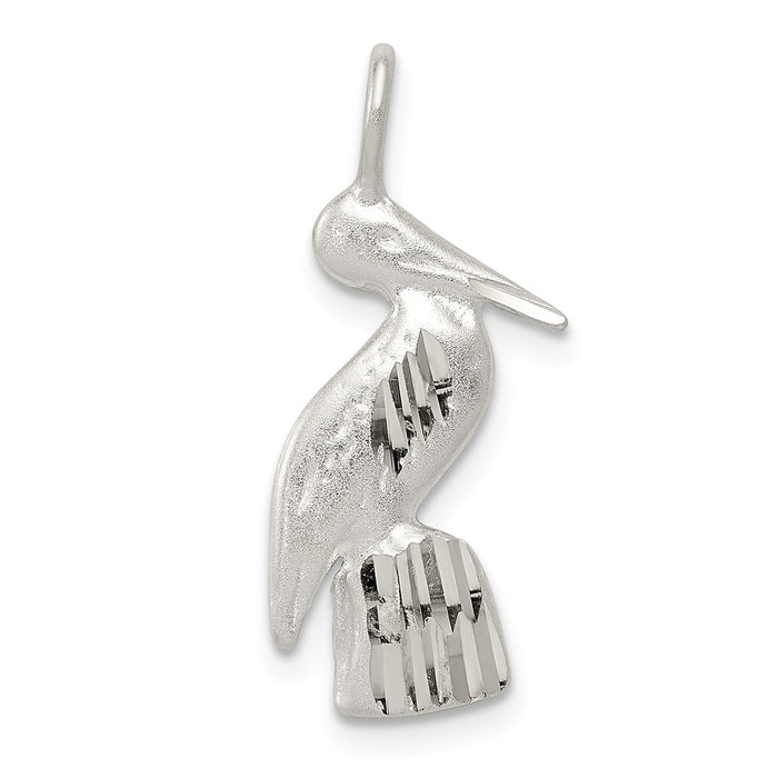 Million Charms 925 Sterling Silver Pelican Charm