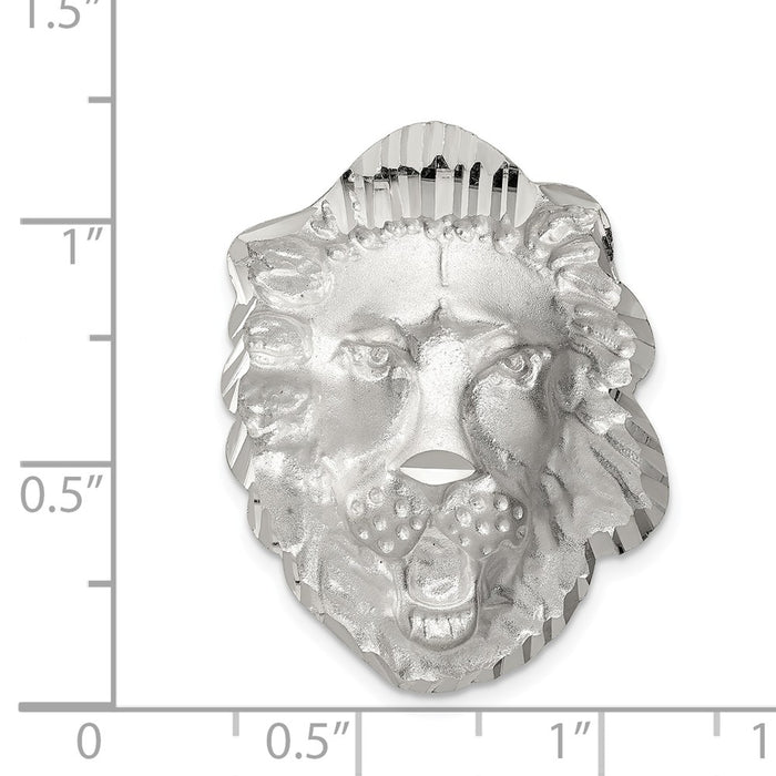 Million Charms 925 Sterling Silver Lion Head Charm