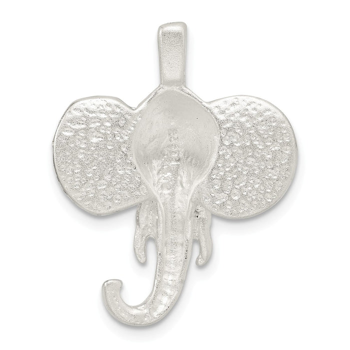 Million Charms 925 Sterling Silver Elephant Head Charm