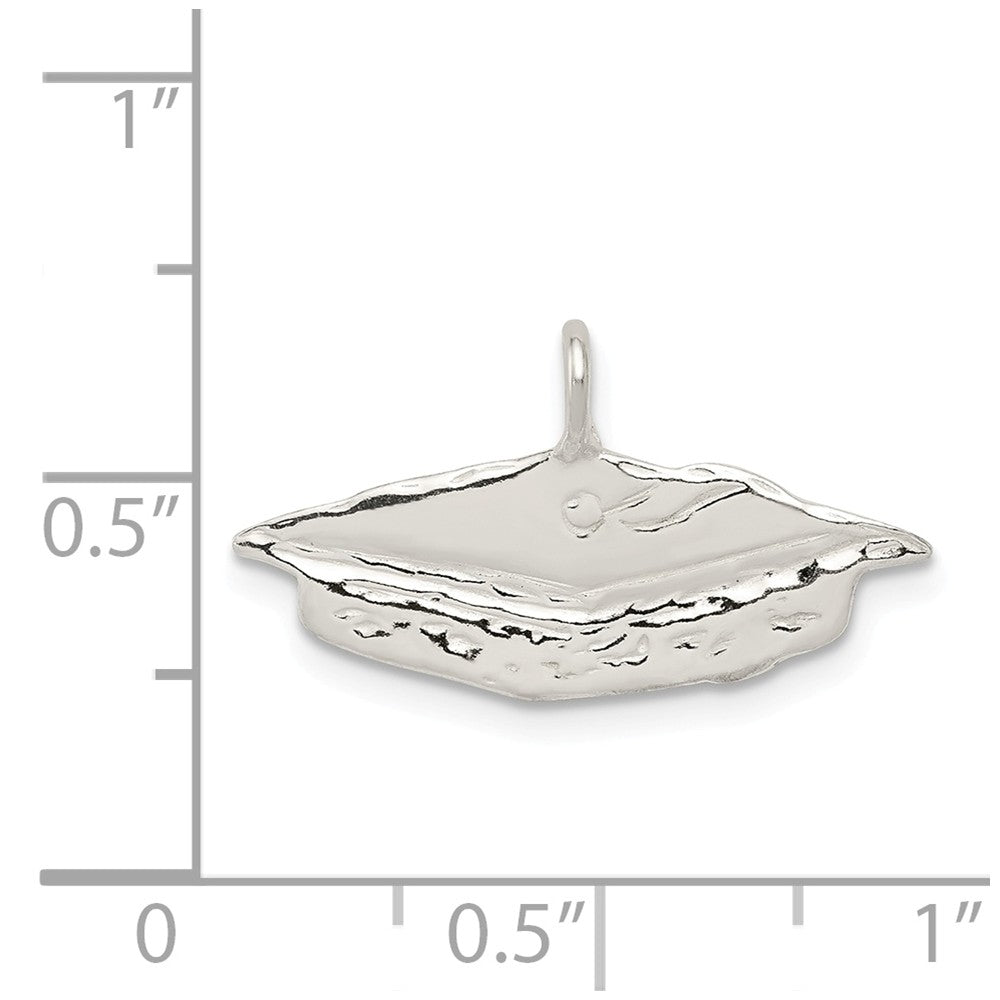 Million Charms 925 Sterling Silver Graduation Cap Charm