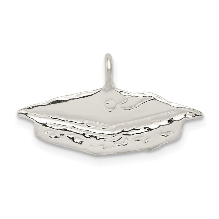 Million Charms 925 Sterling Silver Graduation Cap Charm