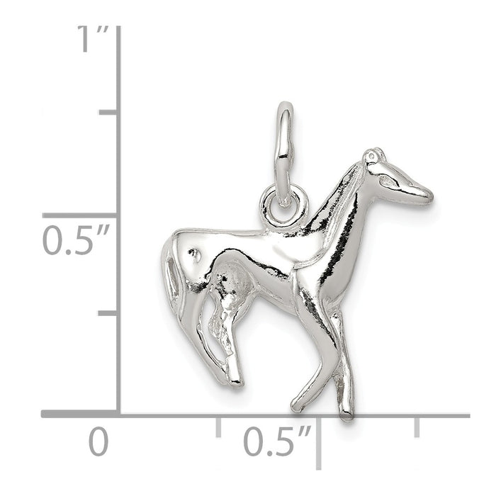 Million Charms 925 Sterling Silver Horse Charm