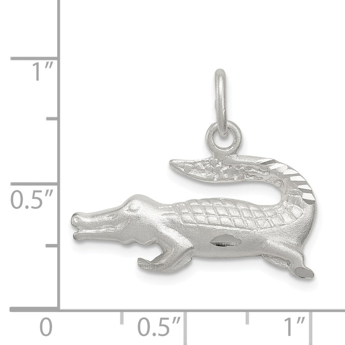 Million Charms 925 Sterling Silver Alligator Charm