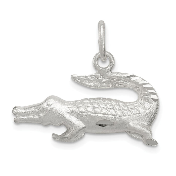 Million Charms 925 Sterling Silver Alligator Charm