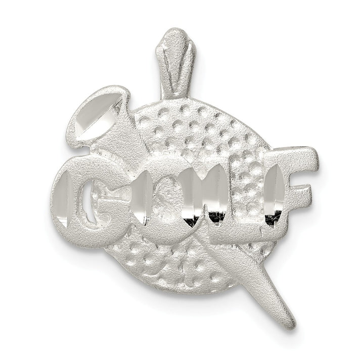 Million Charms 925 Sterling Silver Sports Golf Ball Charm