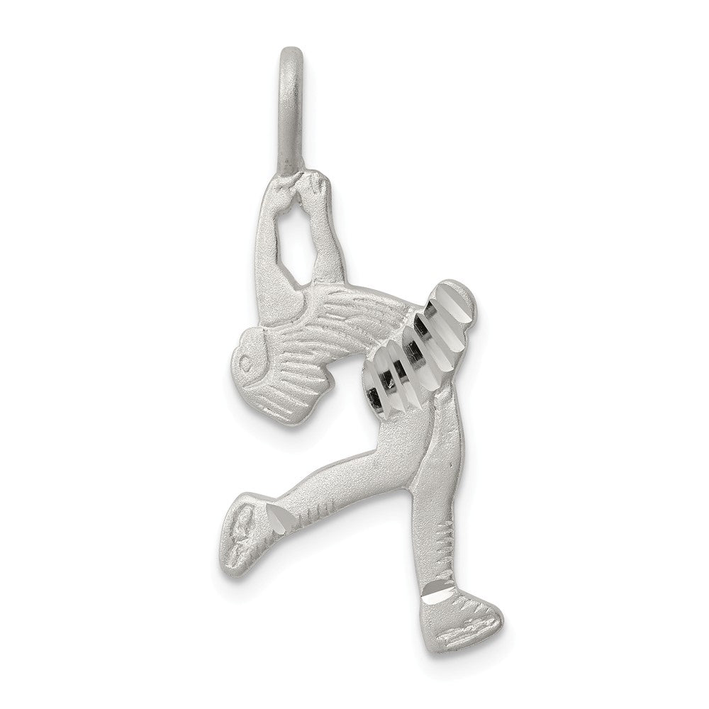 Million Charms 925 Sterling Silver Skater Girl Charm