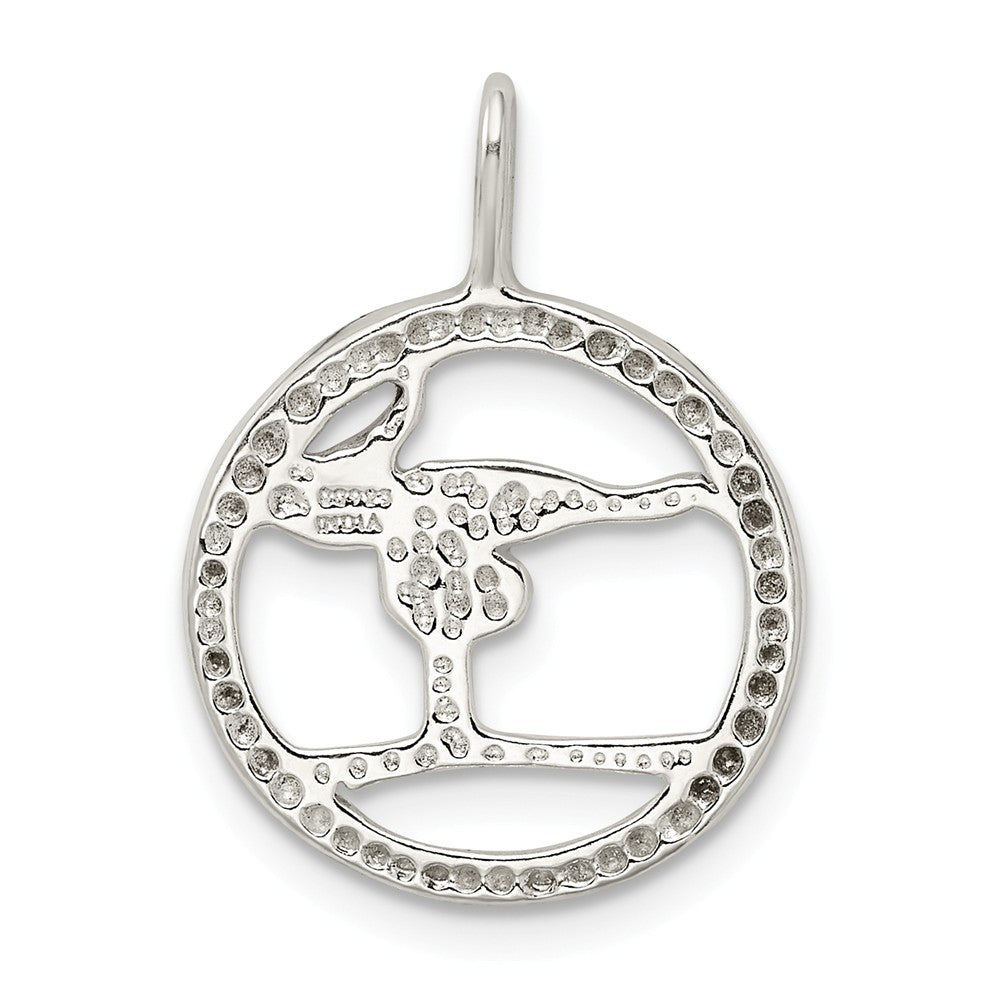 Million Charms 925 Sterling Silver Gymnastics Charm