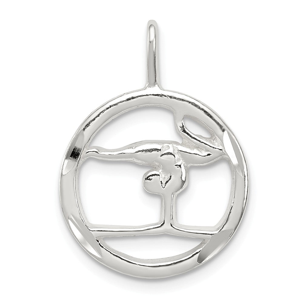 Million Charms 925 Sterling Silver Gymnastics Charm