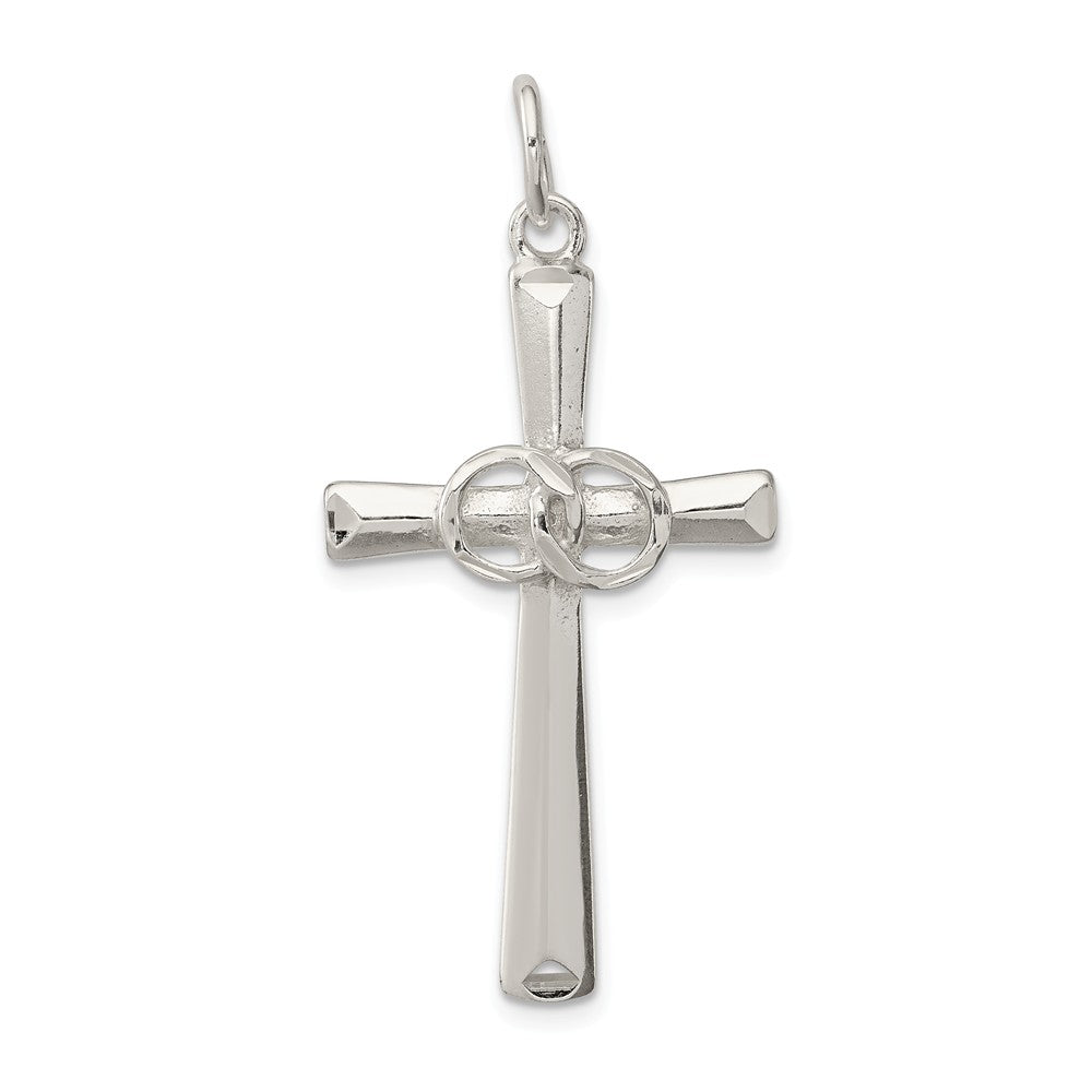 Million Charms 925 Sterling Silver Holy Matrimony Relgious Cross Pendant