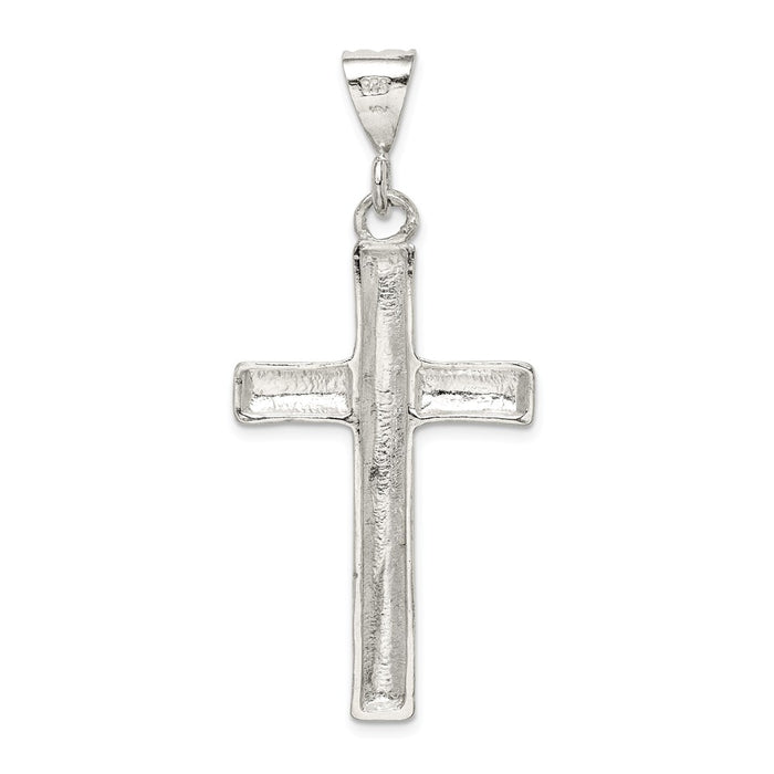 Million Charms 925 Sterling Silver Latin Relgious Cross Pendant