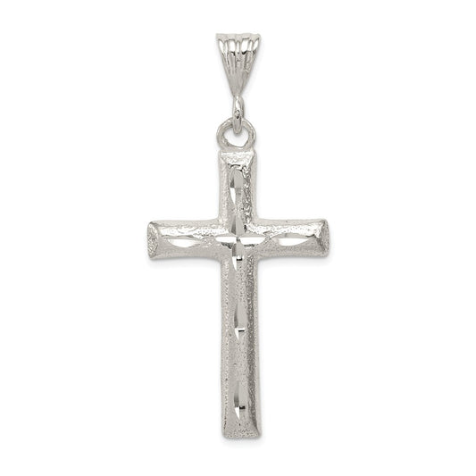 Million Charms 925 Sterling Silver Latin Relgious Cross Pendant