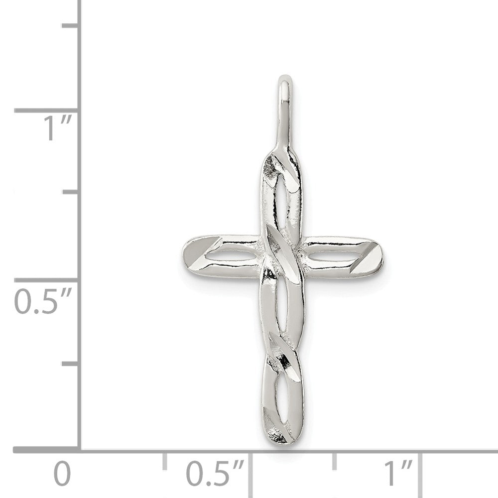 Million Charms 925 Sterling Silver Relgious Cross Pendant