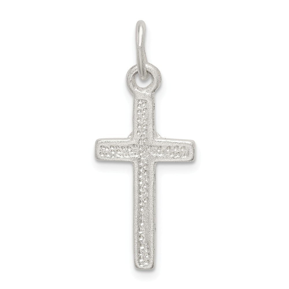 Million Charms 925 Sterling Silver Latin Relgious Cross Pendant