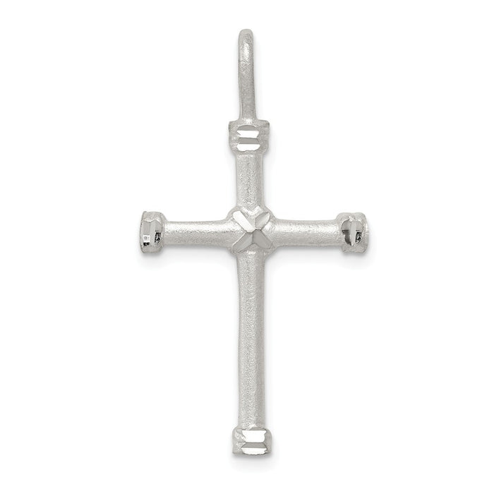 Million Charms 925 Sterling Silver Relgious Cross Pendant