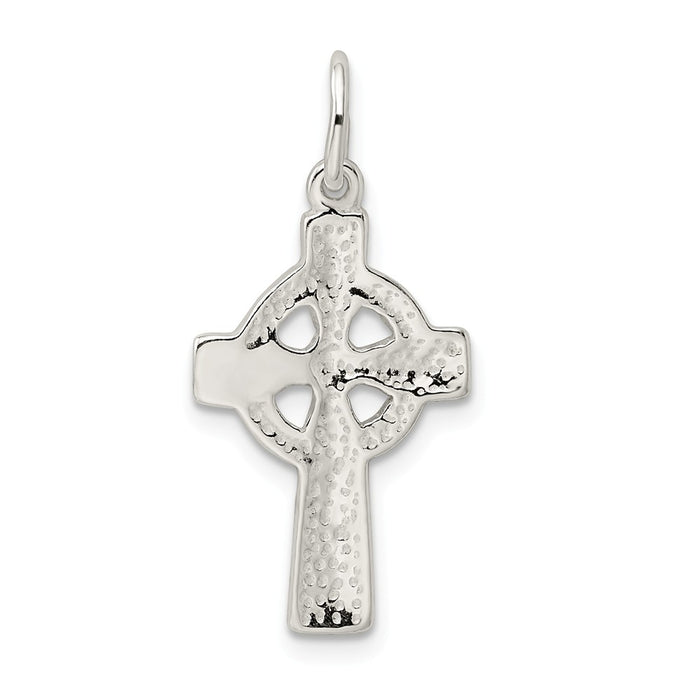 Million Charms 925 Sterling Silver Celtic Relgious Cross Charm