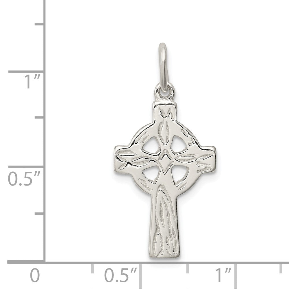 Million Charms 925 Sterling Silver Celtic Relgious Cross Charm