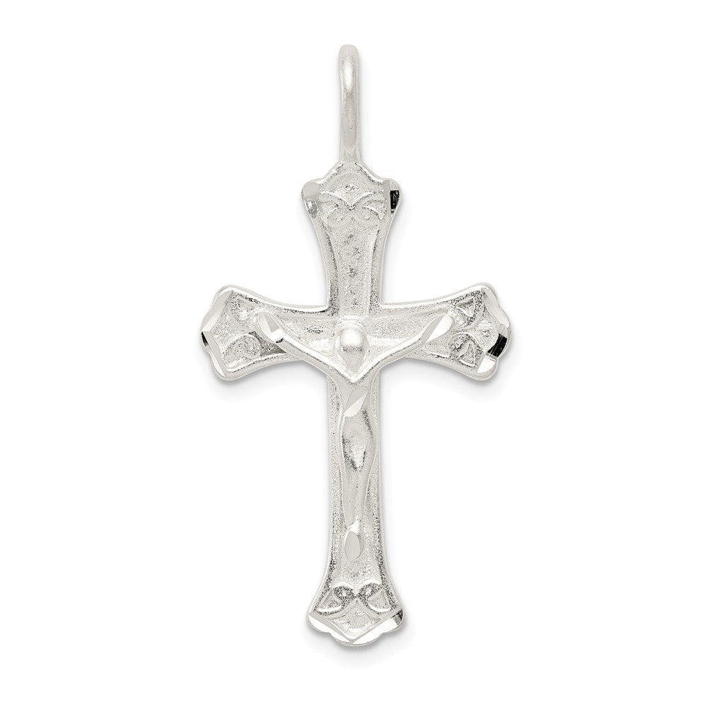 Million Charms 925 Sterling Silver Relgious Crucifix Pendant