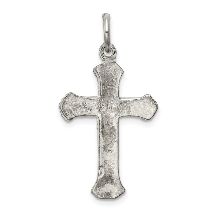 Million Charms 925 Sterling Silver Relgious Crucifix Pendant