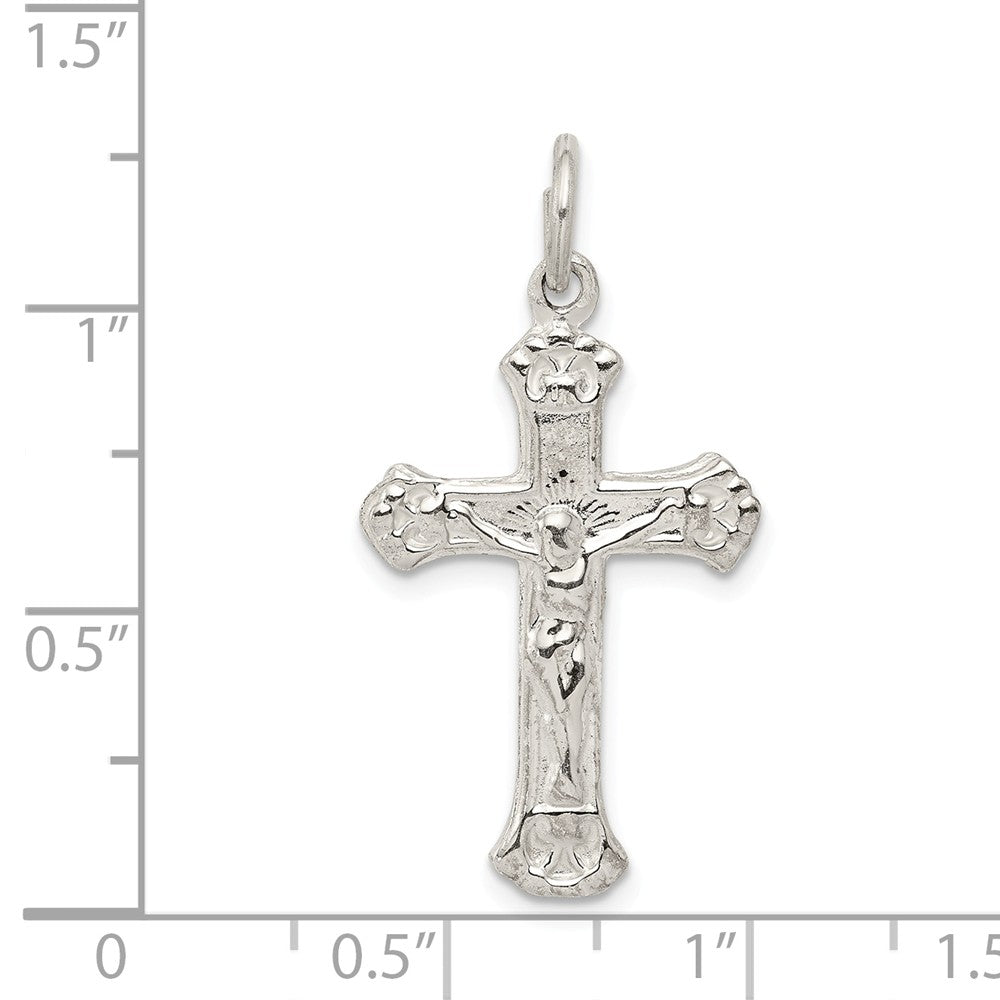 Million Charms 925 Sterling Silver Relgious Crucifix Pendant