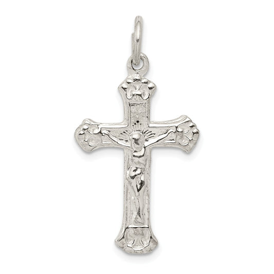Million Charms 925 Sterling Silver Relgious Crucifix Pendant