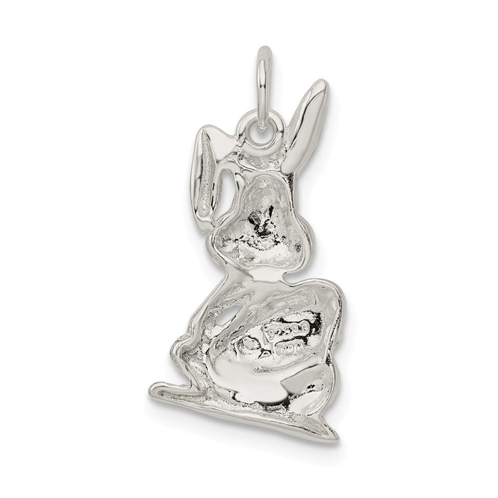 Million Charms 925 Sterling Silver Easter Bunny Charm