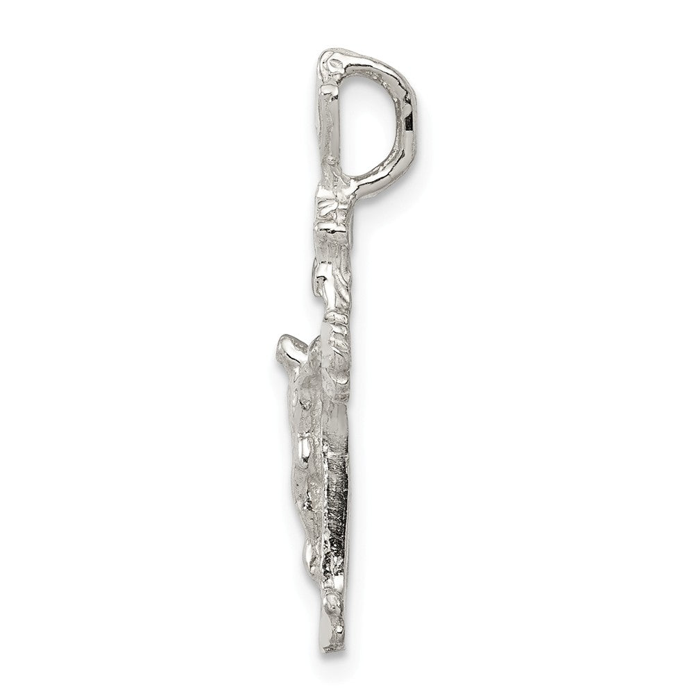 Million Charms 925 Sterling Silver Inri Relgious Crucifix Pendant