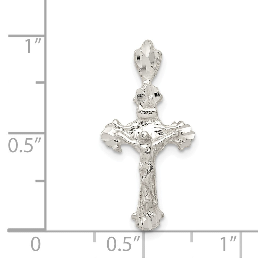 Million Charms 925 Sterling Silver Inri Relgious Crucifix Pendant